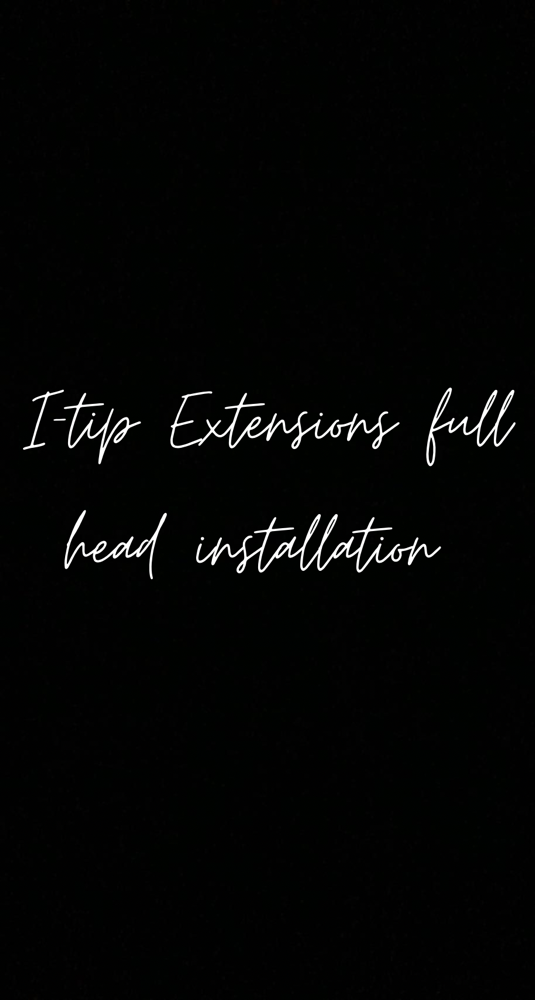 I-Tip Installation Full Head