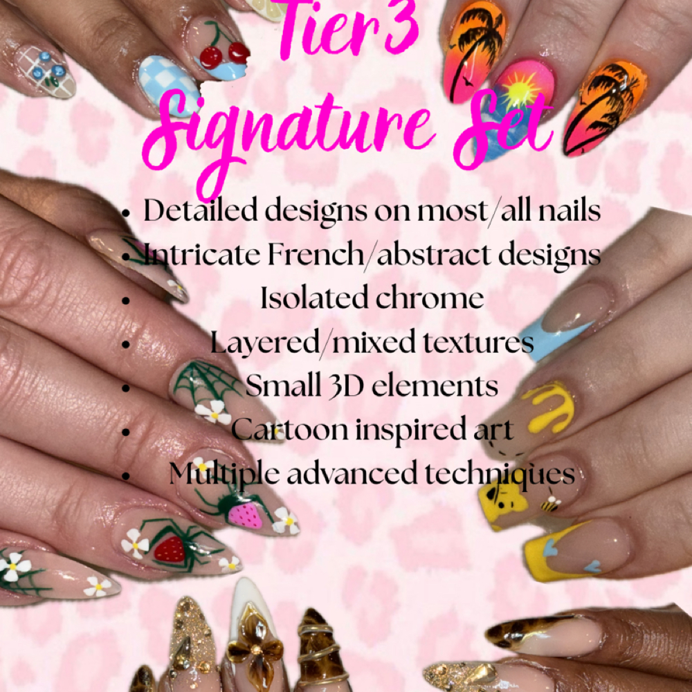 Tier 3 Signature Set at claws by emi in Papillion, NE