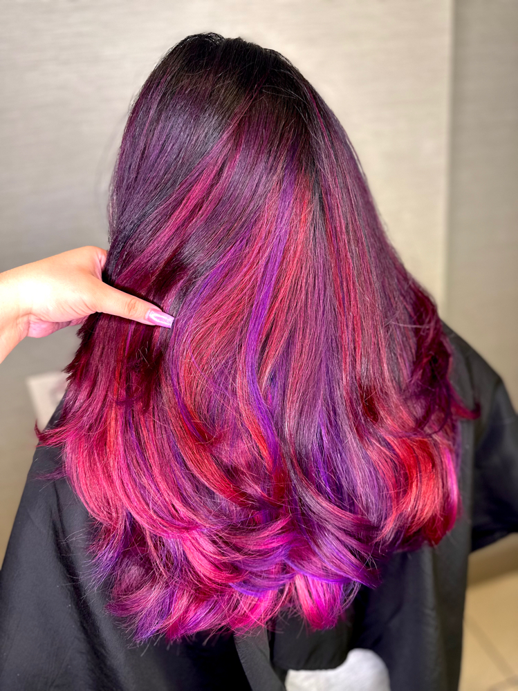 Custom Vivid Hair Color