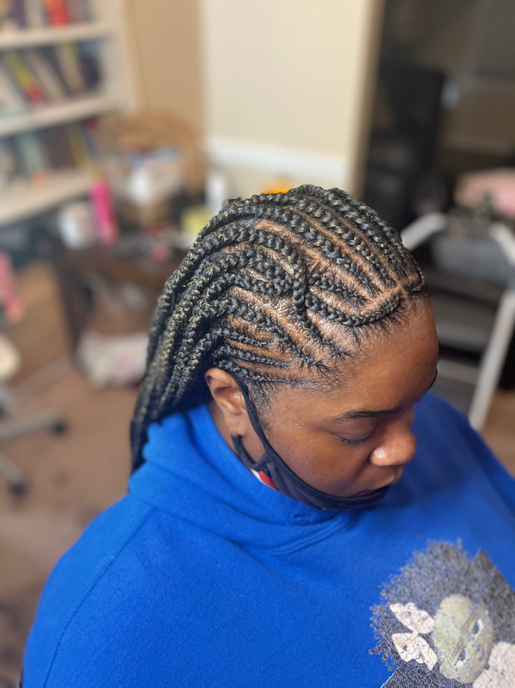 Small-Fulani Braids