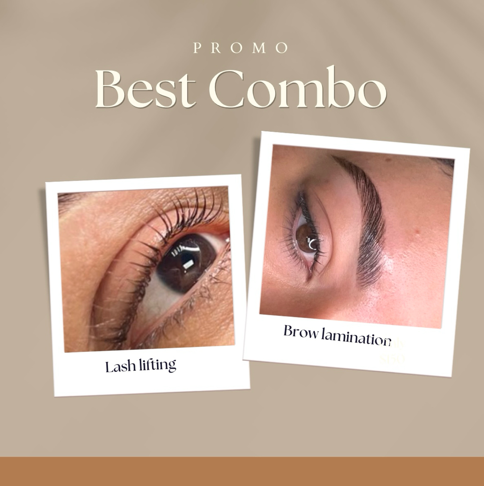 Combo Brow Lamination & Lash Lift