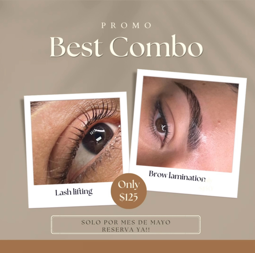 Combo Brow Lamination & Lash Lift