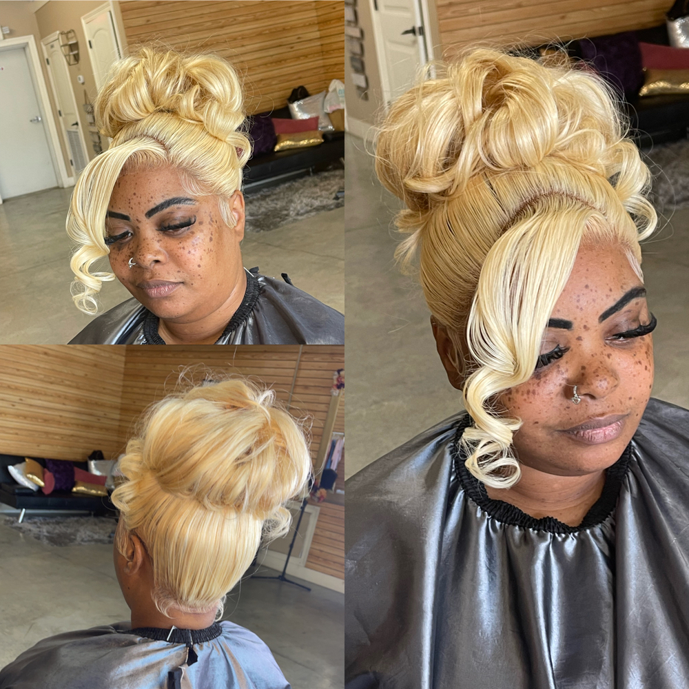 Double Frontal Ponytail