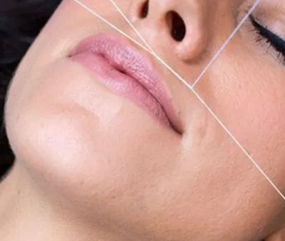 Upper Lip Threading