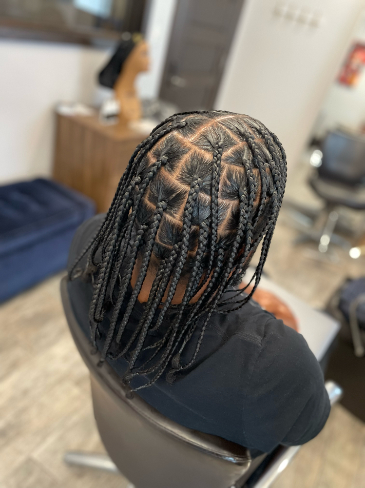 Mens Plaits With Wash