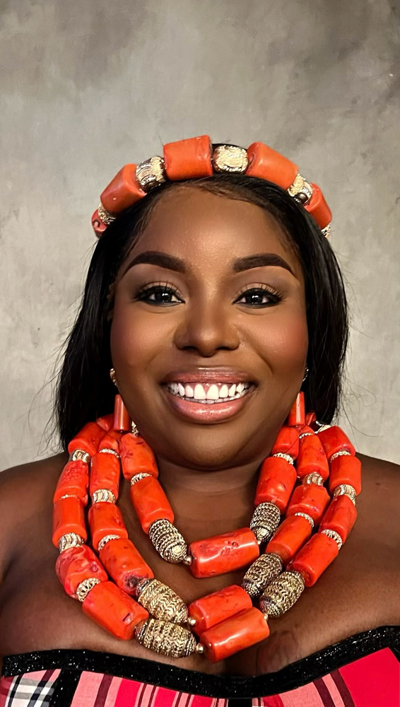 Traditional Bridal Glam + Gele at Globerry Signature in Raleigh, NC