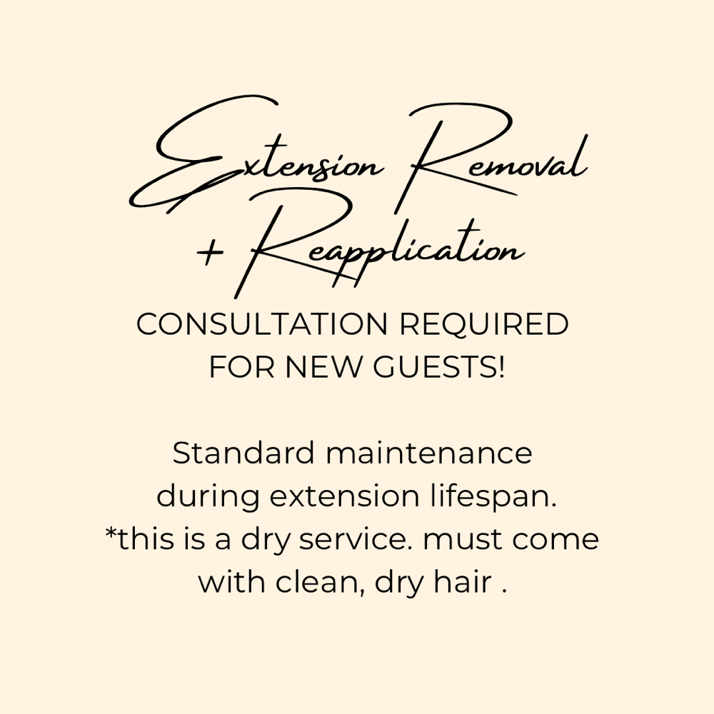 Extension Removal and Reapplication