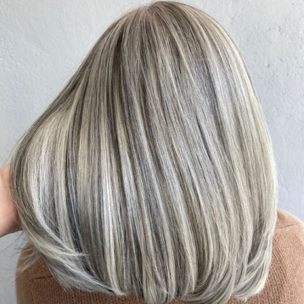 Gray Blending - New Client at Little Saint Salon in Portland, OR