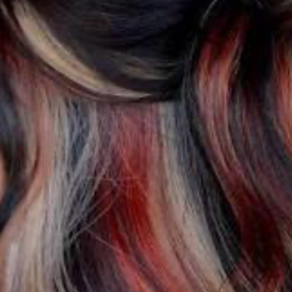 Partial Vivid Multiple Colors at Poppy & Fern Hair Studio in Watertown, NY