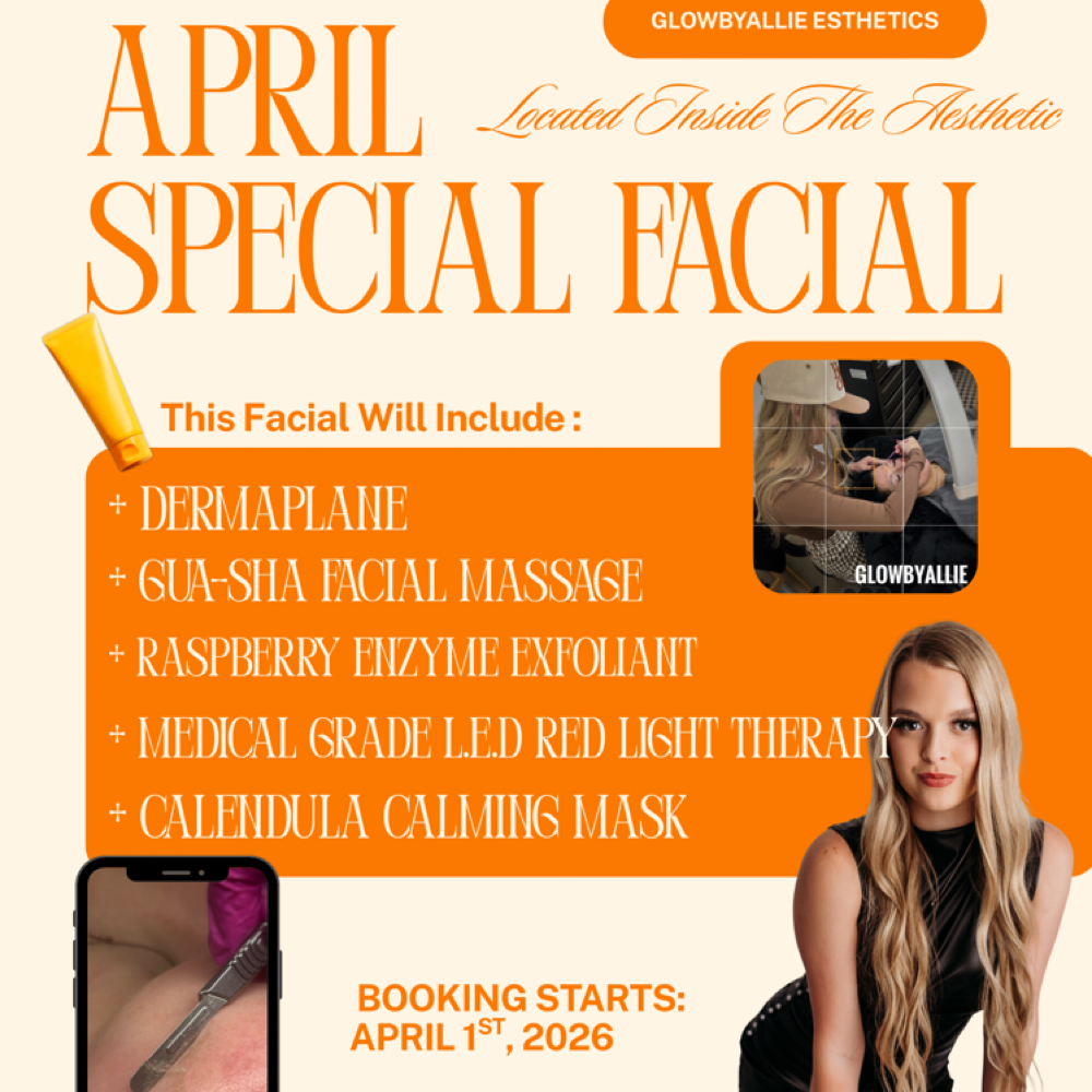 April Special Facial at Glow By Allie in Poplar Bluff, MO