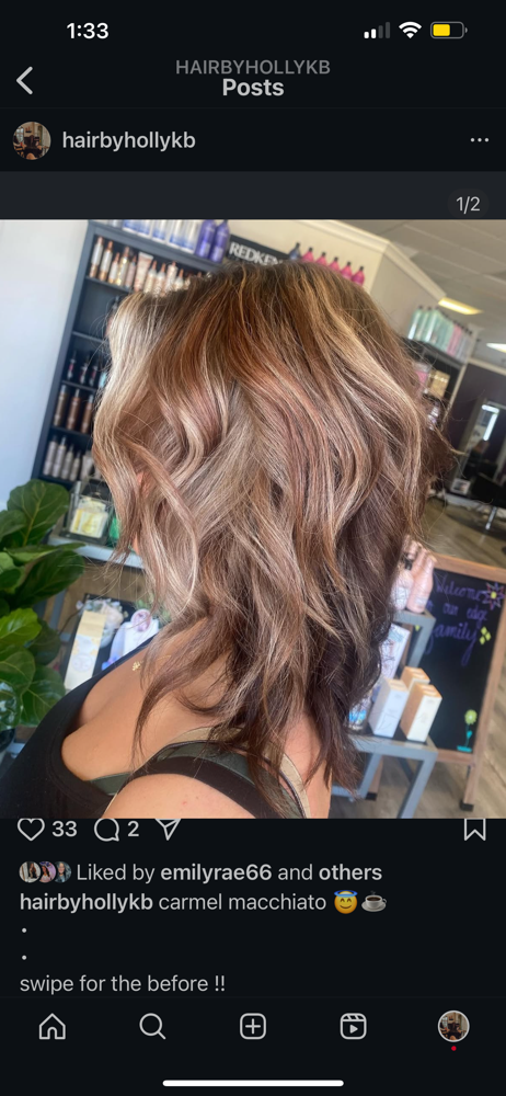 Mini Partial Highlight at Hair by Holly in Uniontown, OH