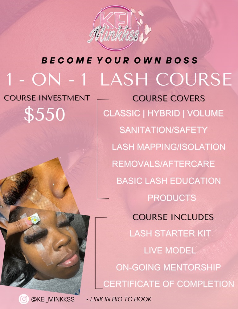1 On 1 Class For $550