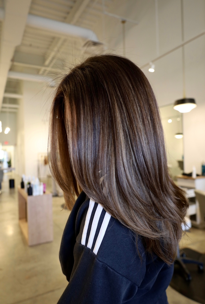 Root Touch Up + Blow Out