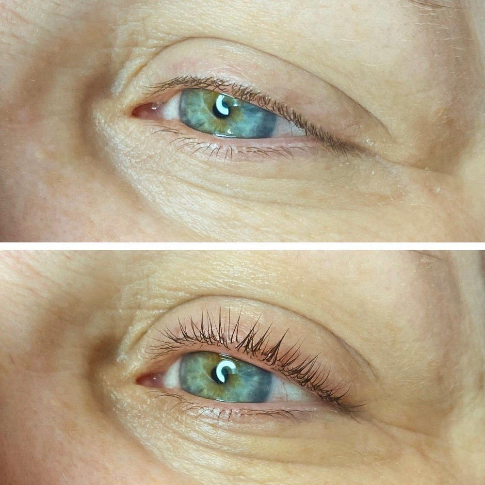 Lash tint Add On To Facial