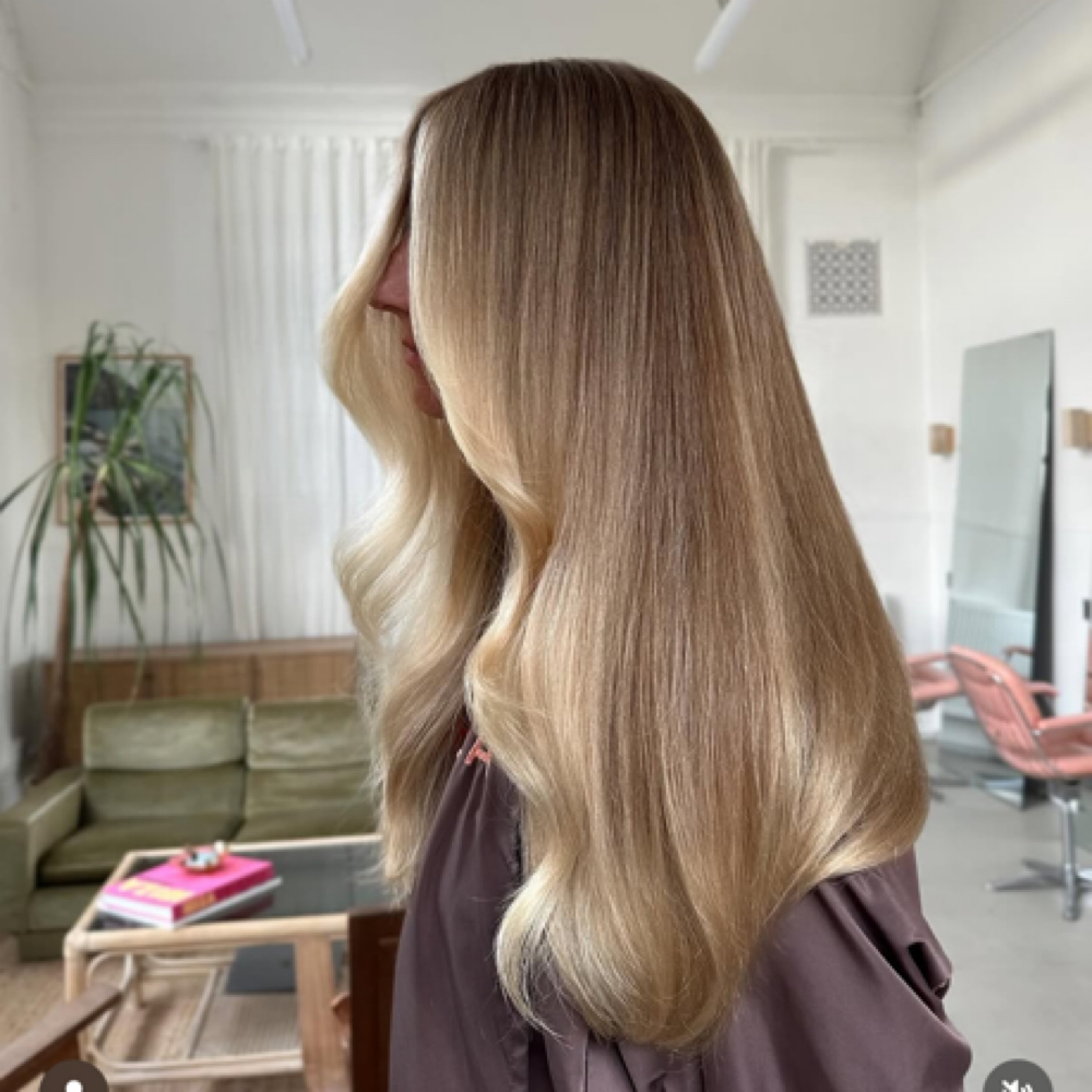 Malibu Treatmeant + Blowout at Sand & Soul Hair Studio in Melbourne, FL