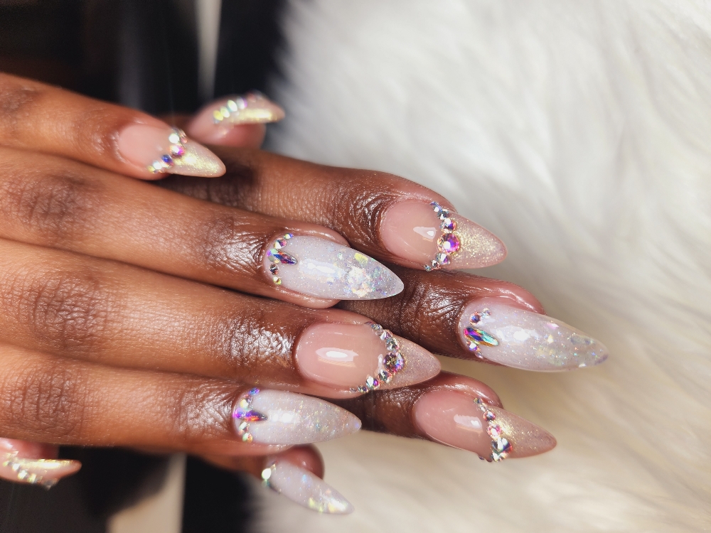 Bling Crystal Cuticle Nail