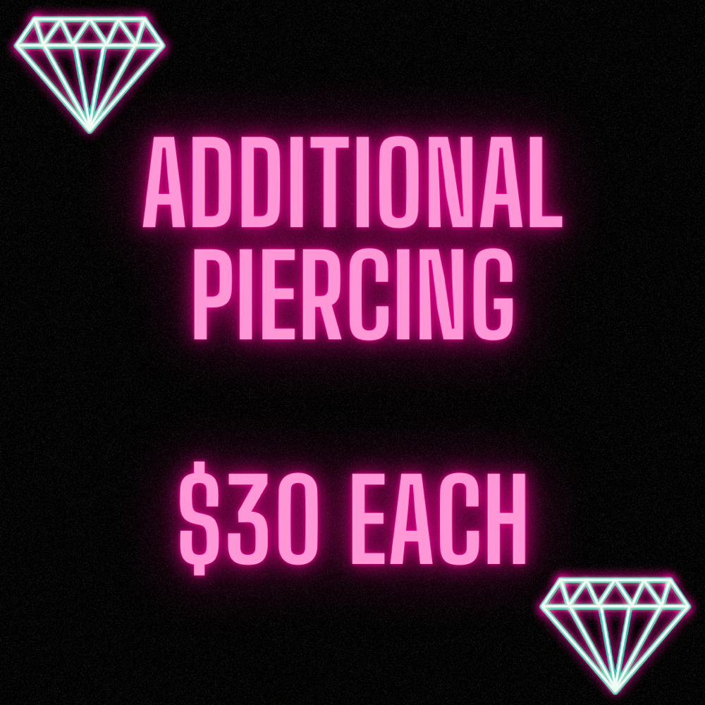 Multiples - Additional Piercing