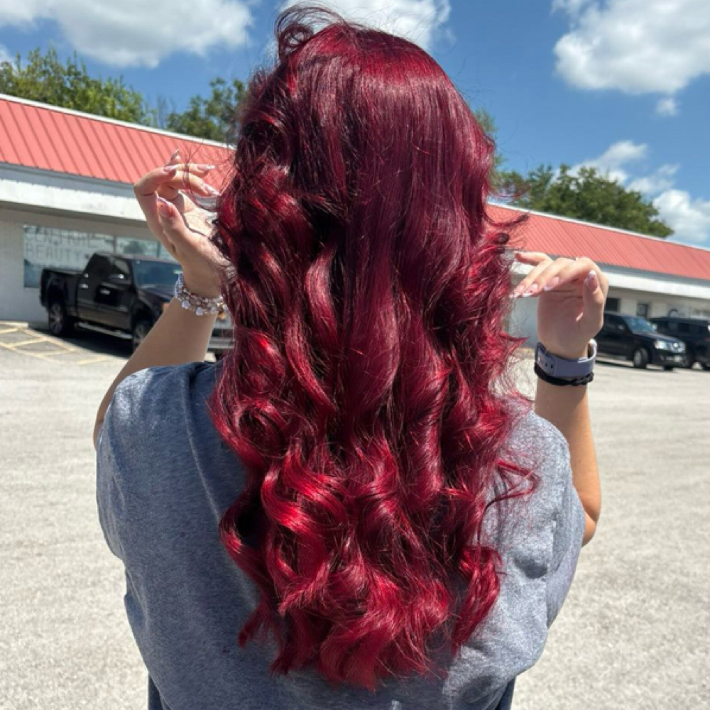 Vivid All Over Color (bleaching) at Madison Engel in Belton, TX