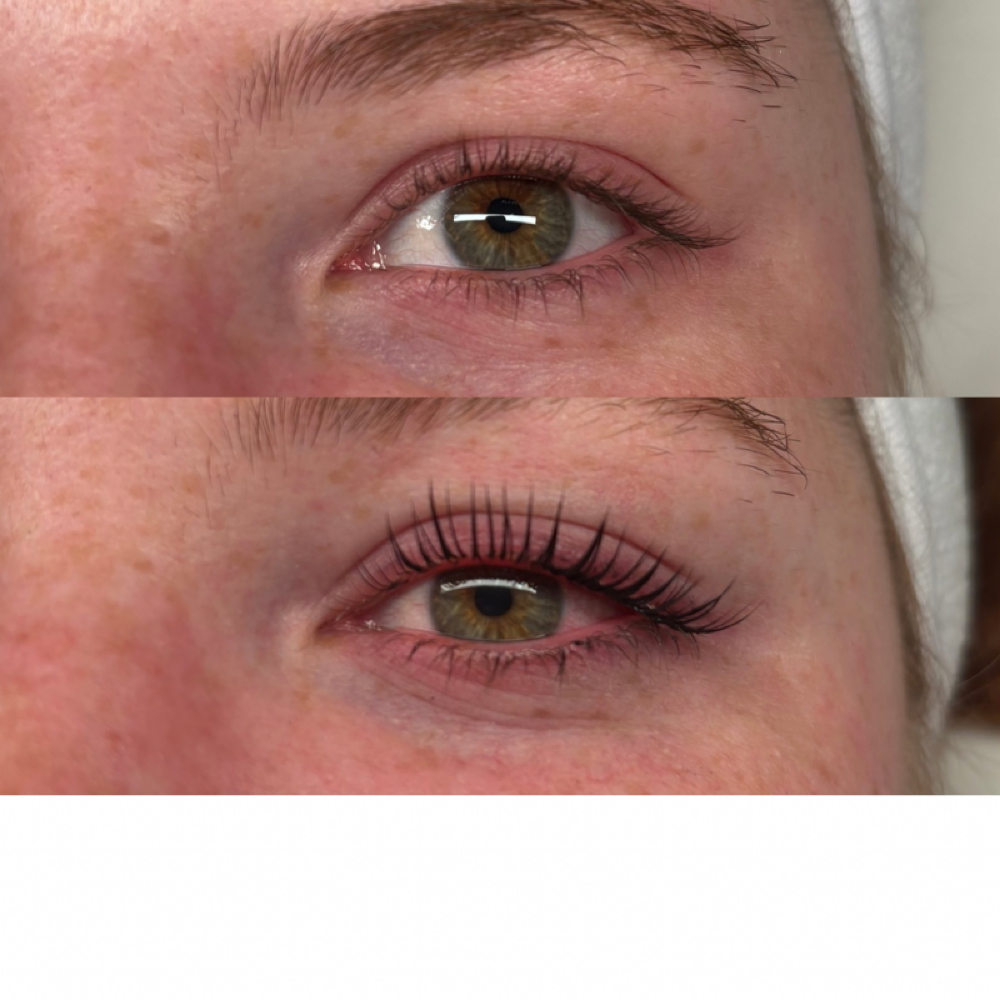 Korean Lash Lift and Tint at Glowing Esthetics in Pooler, GA