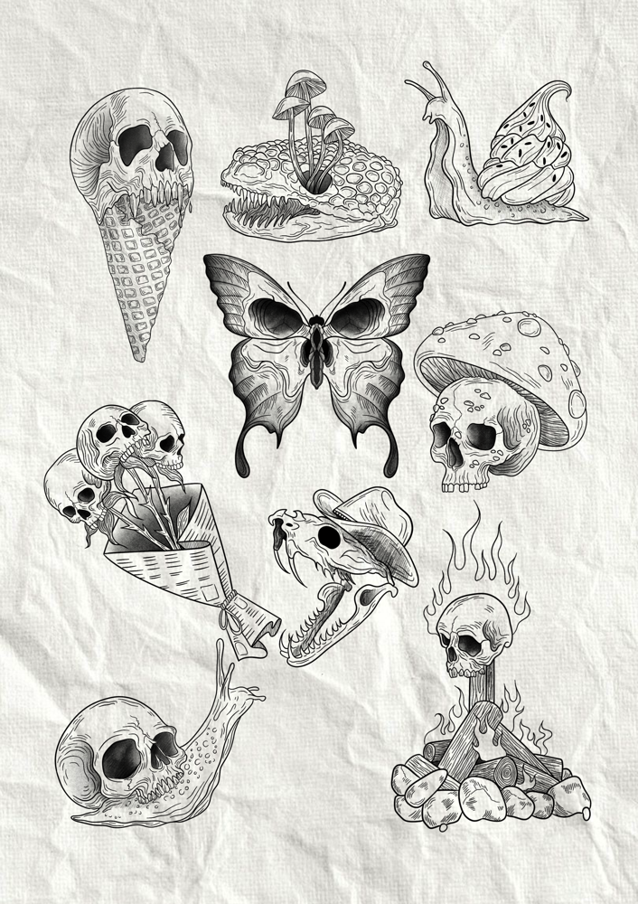 Flash Tattoos