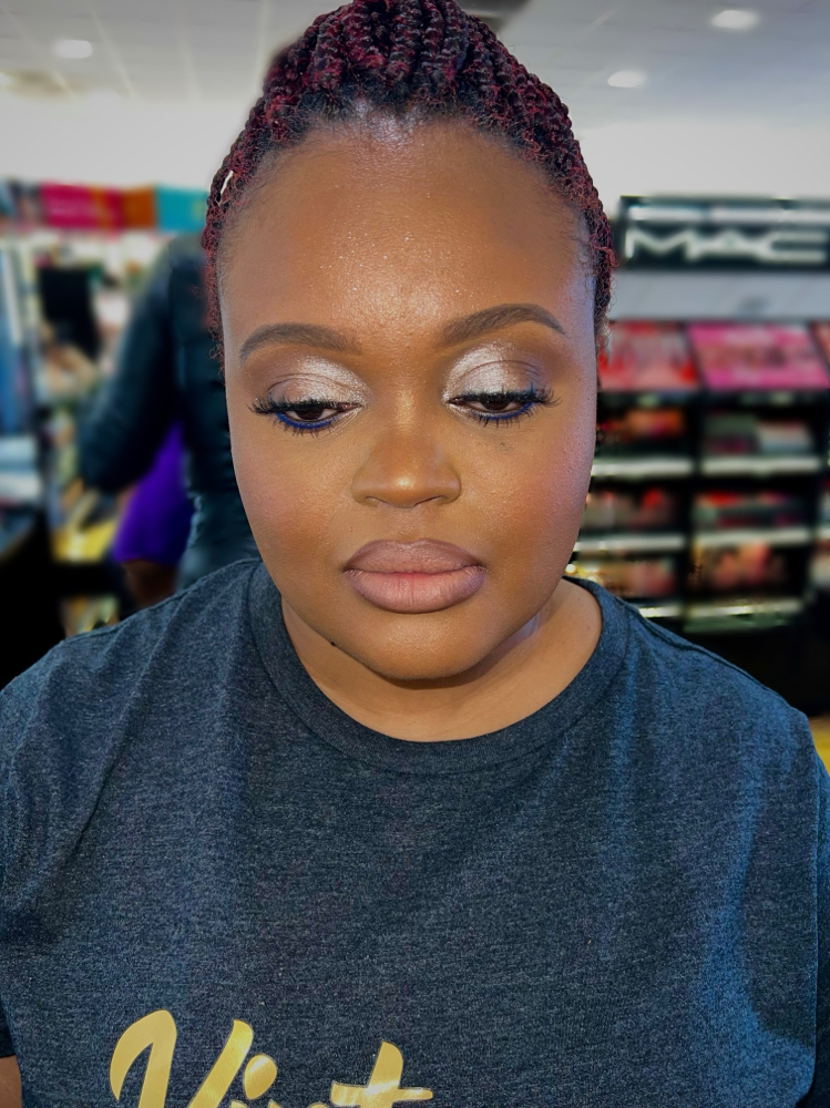 Makeup lesson 1 On 1 at Royal Luxxe Studios in Colleyville, TX