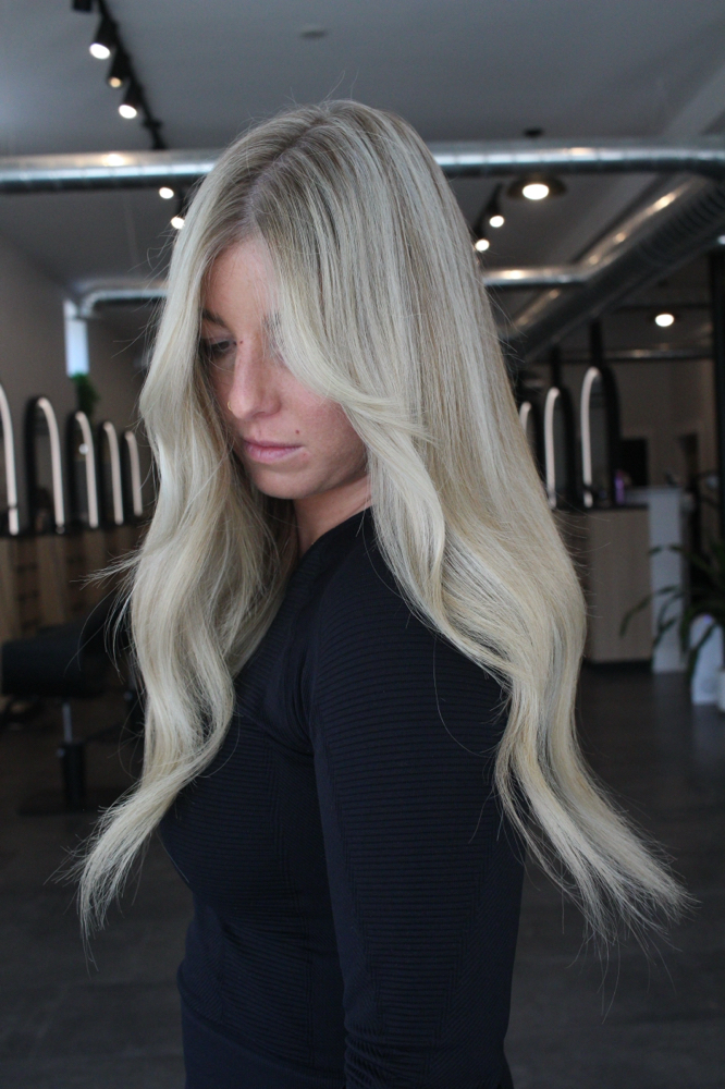 New 1 Row Extension + Custom Color at sarahmariahhair in Green Bay, WI