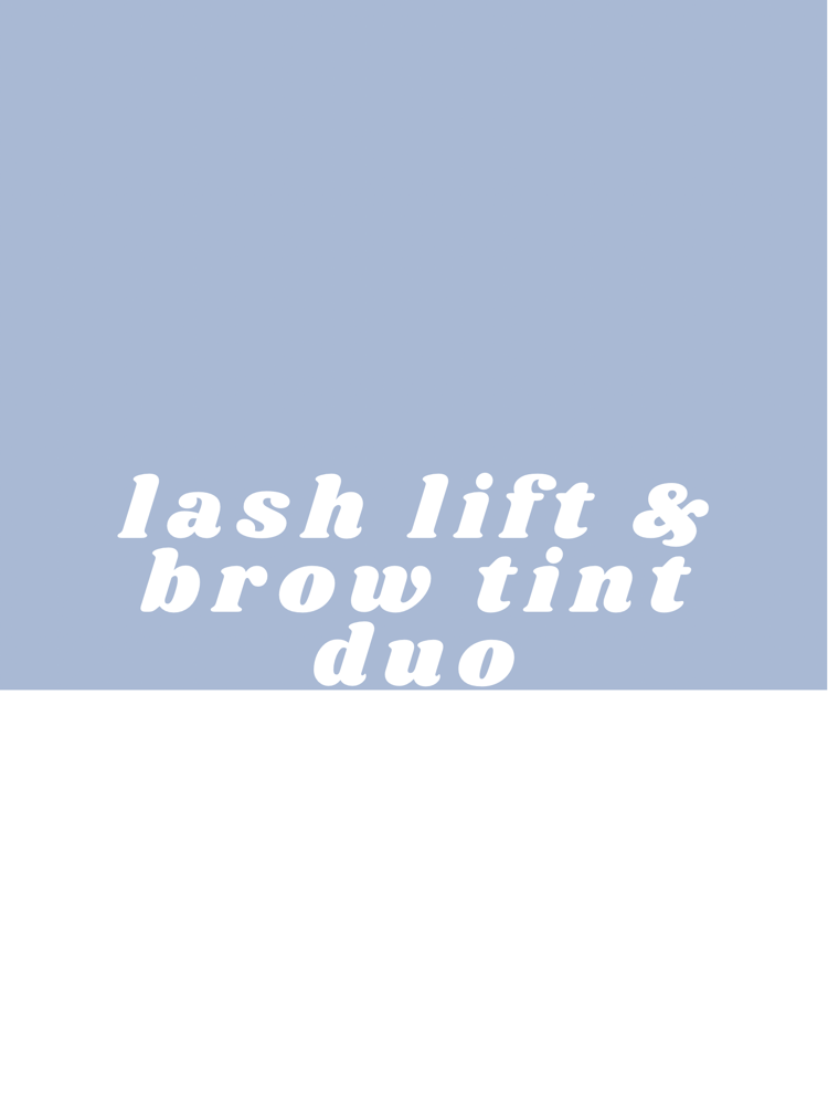 Lash Lift & Brow Tint