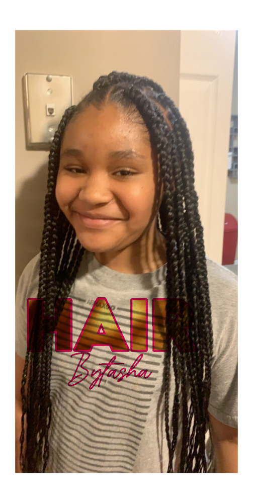 Kids Box Braids 10&under