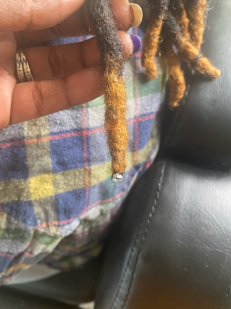 Loc Sprinkles at Taliah’s Hands in Parkville, MD