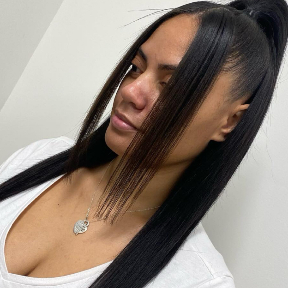 Half Up half Down Qw at IC & co. est 2014 in Nottingham, MD