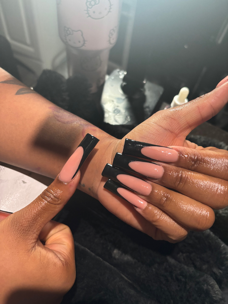 Full Set With Design (X-Long) at Styles By Jalyssa in Phoenix, AZ