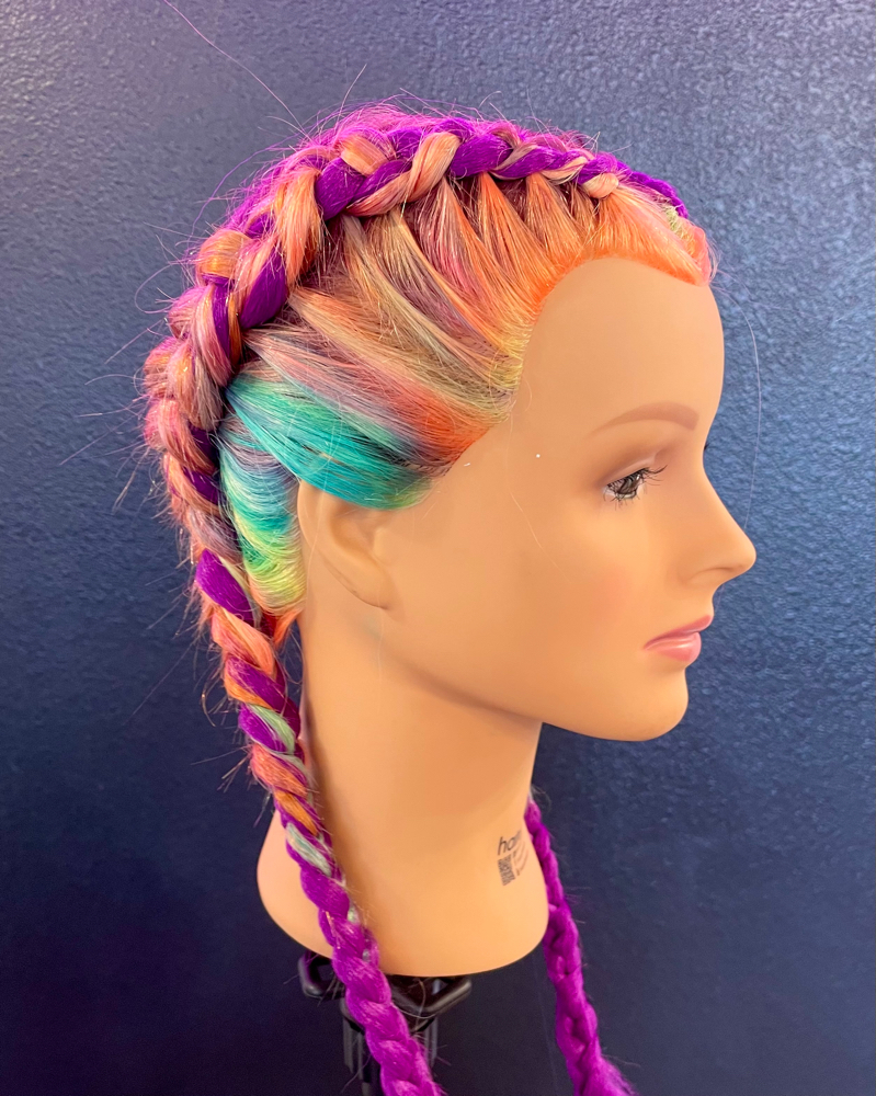 Festival Braids at LyssaPaintsHair | Saint Rose Hair Co in Lakewood, CO