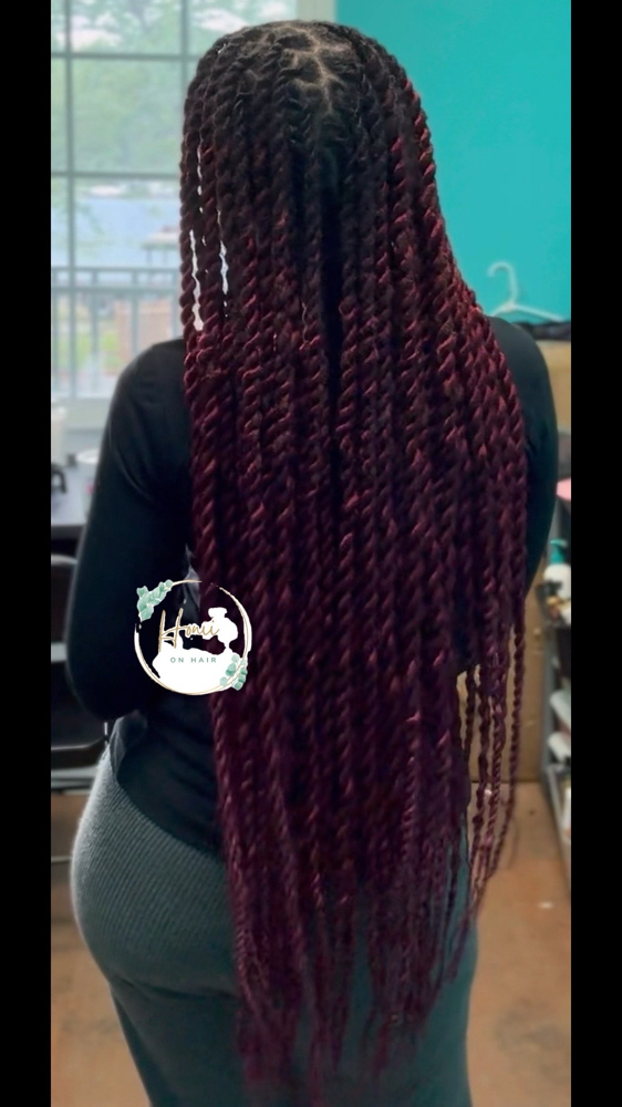 Two Strand With Ext. Over Locs