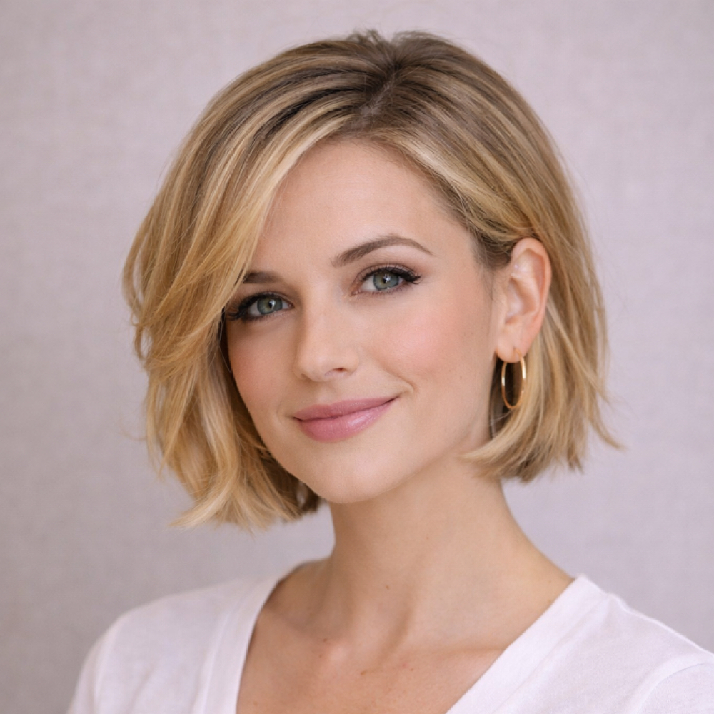 Haircut & Style – Short Length at True Image  Salon in Roseville, CA