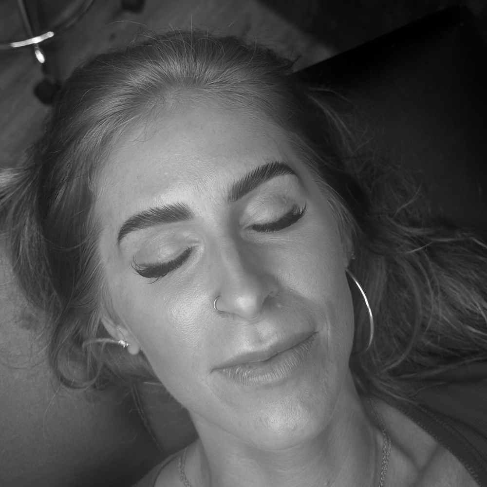 Brow Lamination With Wax And Tint