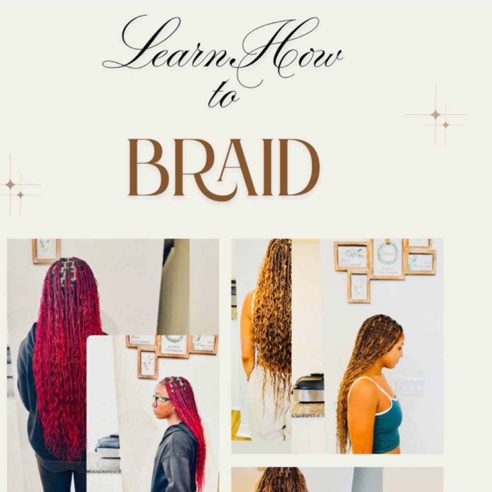 BRAIDING 1-on-1 Class at BRAIDS_BY_ROX in Riverview, FL