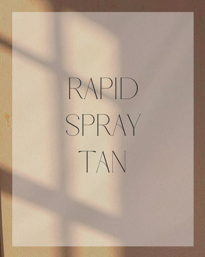 Rapid Spray Tan