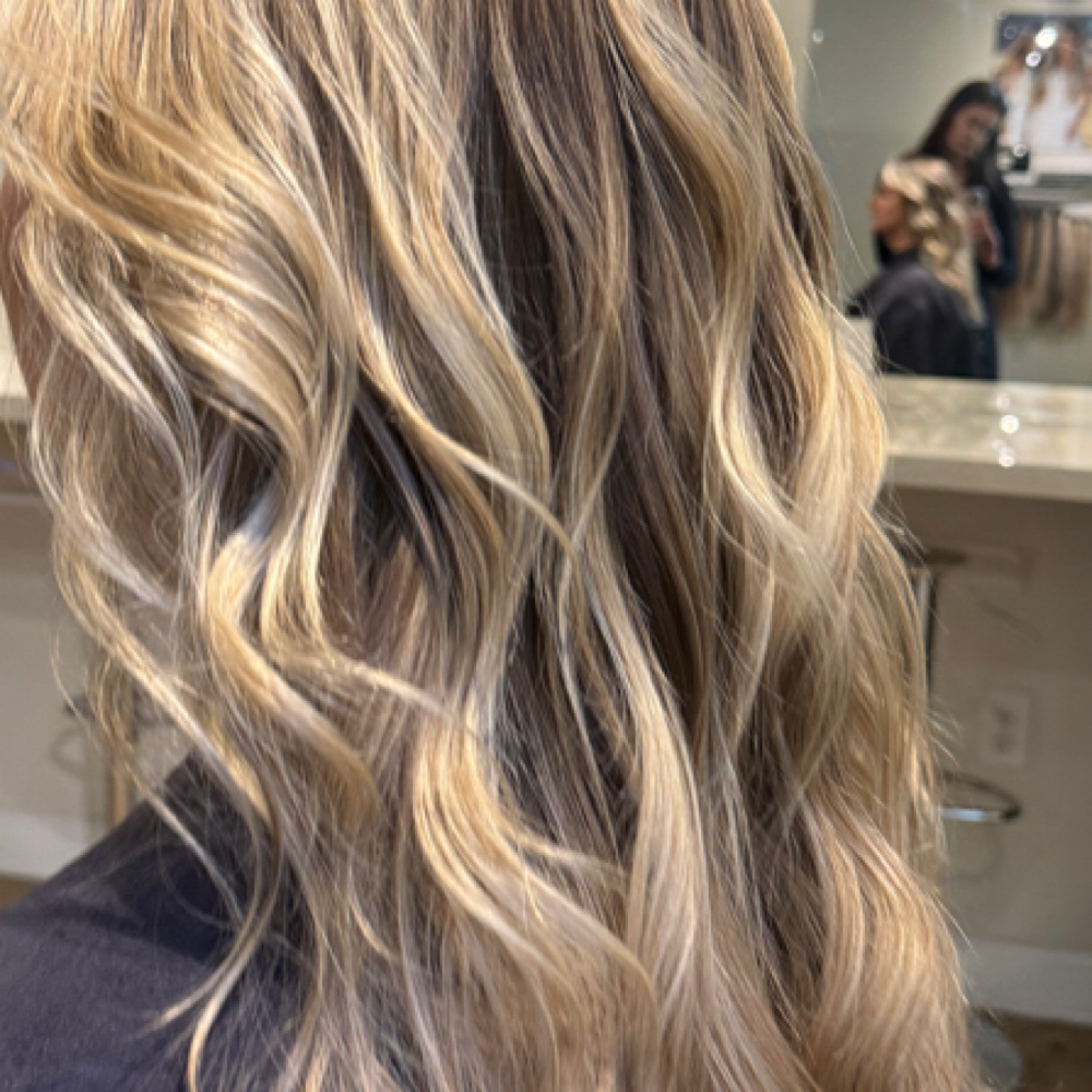 Full Highlight With Root Color at Abby Rhea Beauty in Greensboro, NC