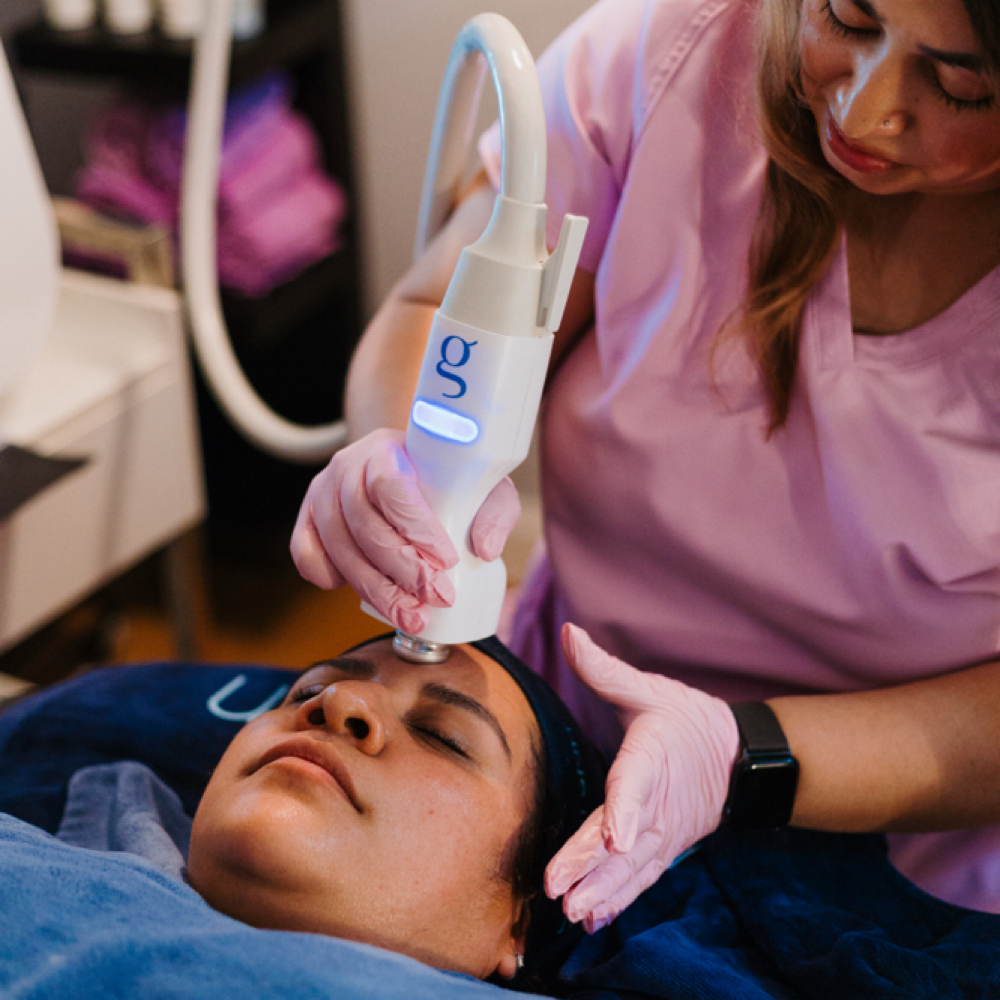 HydroGlacial + Dermaplaning Facial at Karina’s Beauty Spa, LLC in Springfield, VA