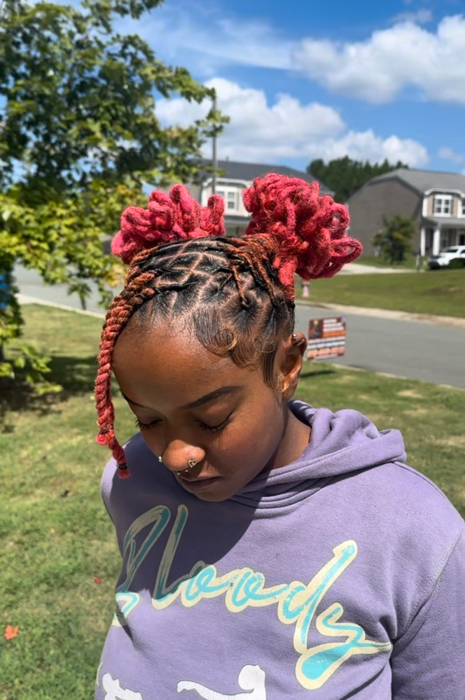 Loc Retwist + Style