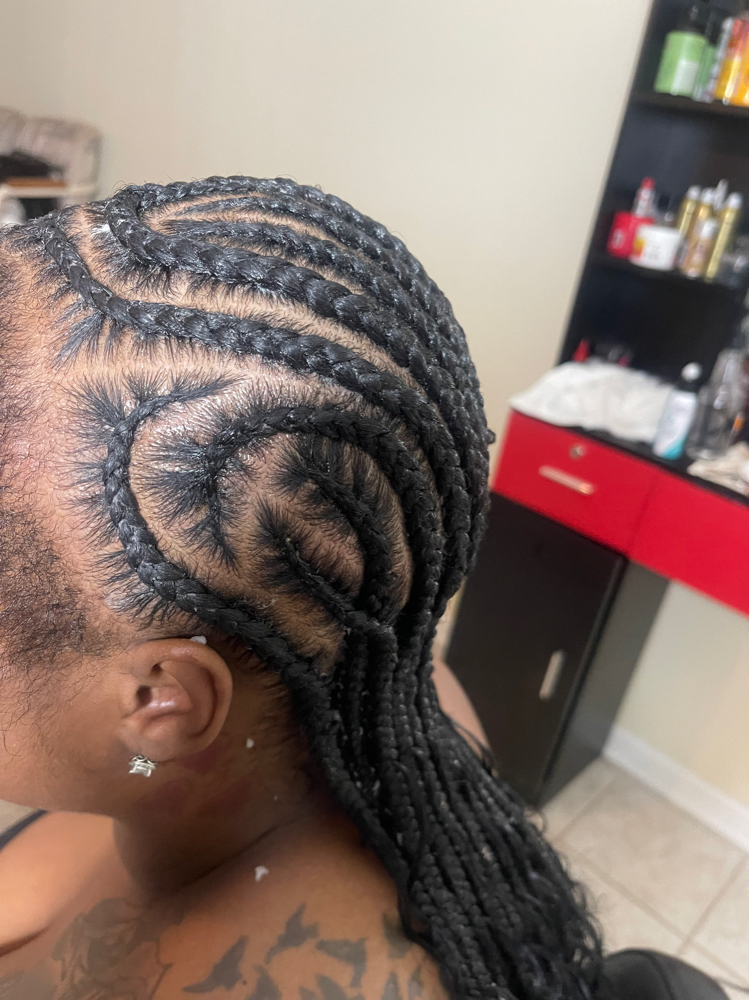 Freestyle Stitch Braids/minis at Opulent Beauty in Montgomery, AL