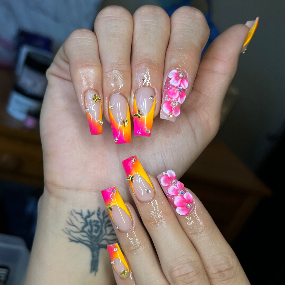 2 Fingers - 3D Flowers