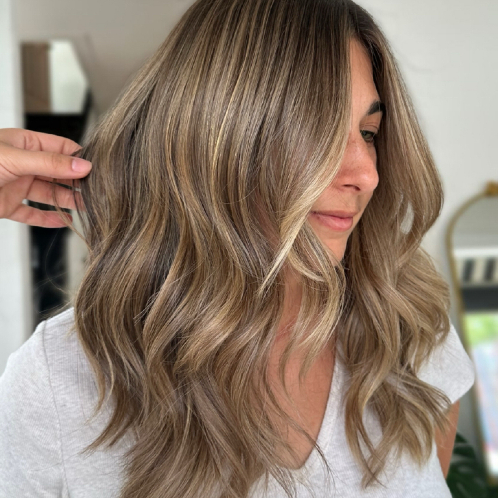 Full Balayage at Tima’s Hair studio in Alexandria, VA