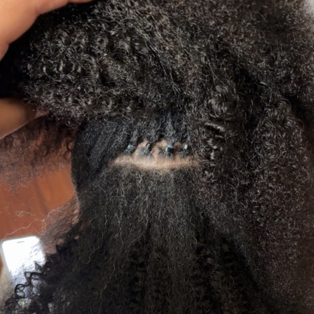 I-tip Extentions at Monaye’s in Lubbock, TX