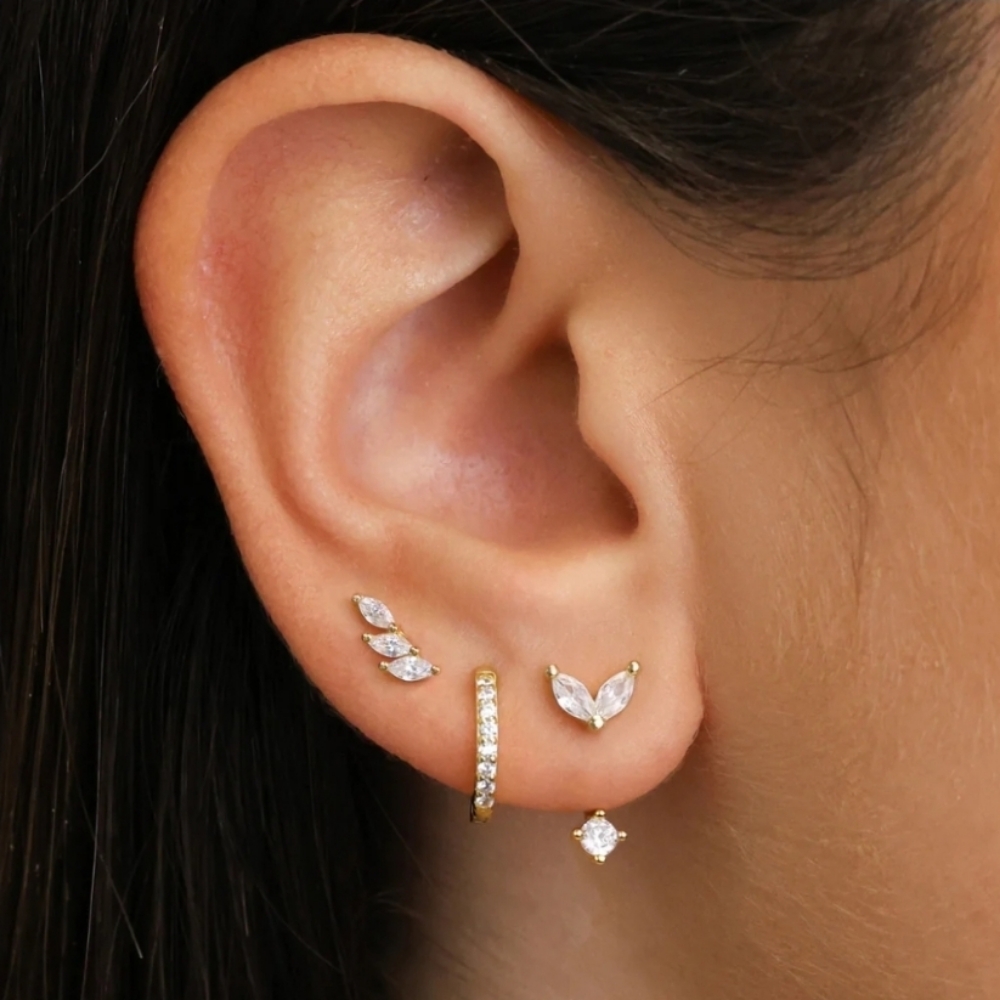 LOBE PIERCING Pair TWO PIERCERS at Glow By Ingrid LLC in Petaluma, CA