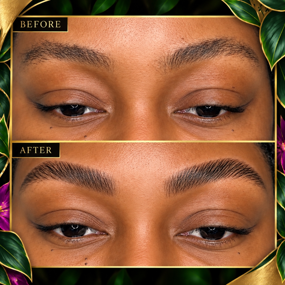 Brow Lamination at Twistykinks & Twist of Elegance Esthetics in Jacksonville, AR