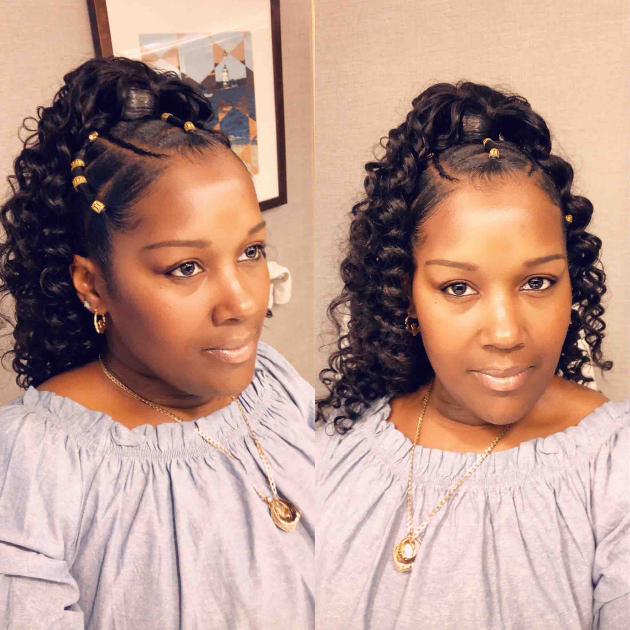 Half Up Half Down
