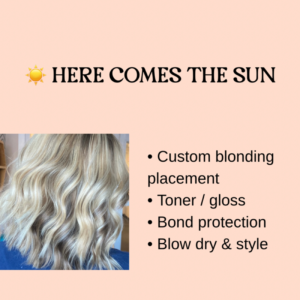 HERE COMES THE SUN at Pin And Tonic Salon in Fort Mill, SC