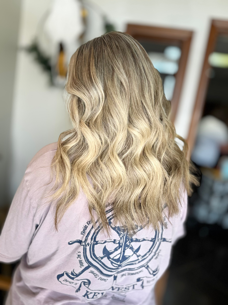 One Color Balayage