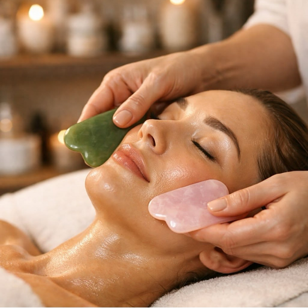 Package: Flow & Glow Gua Sha at Burte Lash & Nail in New York, NY